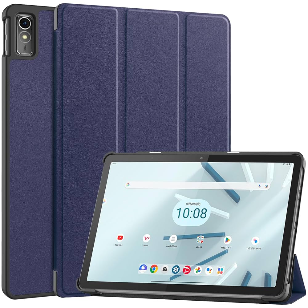 Lenovo Tab M10 HD タブレット ケース付き，専用置き台付き。 Wisers wisers au Lenovo Tab M10a 5G LET02 TAB7 専用